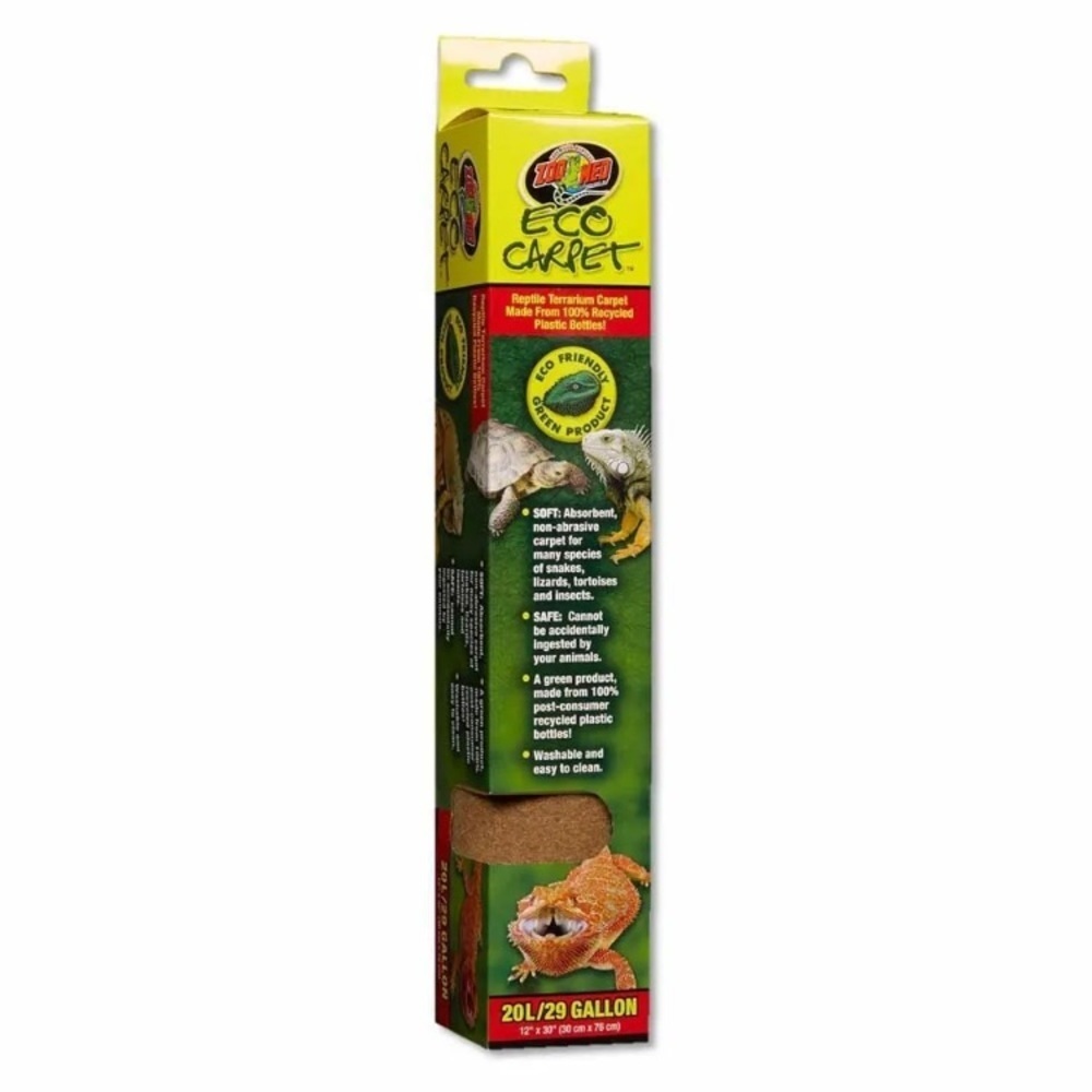 ZOO MED ECO CARPET TAN 12x30in 20L/29gal